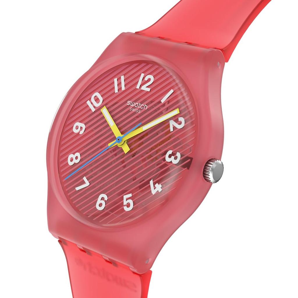 GENT BIOSOURCED WAVELENGTHS OF CORAL Часы SO28P114 Унисекс Взрослый Розовый [Swatch]