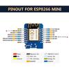 1/2PCS ESP8266 ESP WeMos D1 Mini WiFi 4m Bytes IOT Development Board Module