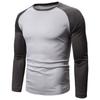 New Casual Fashion Streetwear Long Sleeve T-shirt Men Woman Fitness Raglan Sleeves Tee Shirt Male Tops Spring Autumn Clothing