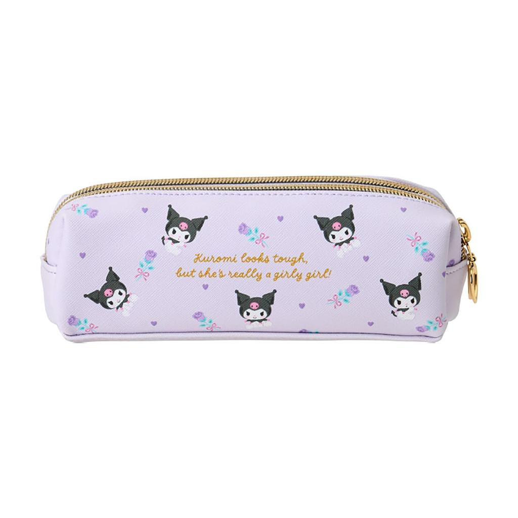 Sanrio Double Zipper Pen Case Kuromi 534625