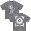 Anime Death Note Misa Aunisexe Vintage Washed T Shirts Unisex Unisex Clothing Fashion Gothic Short Sleeve Oversized Tshirts Streetwear