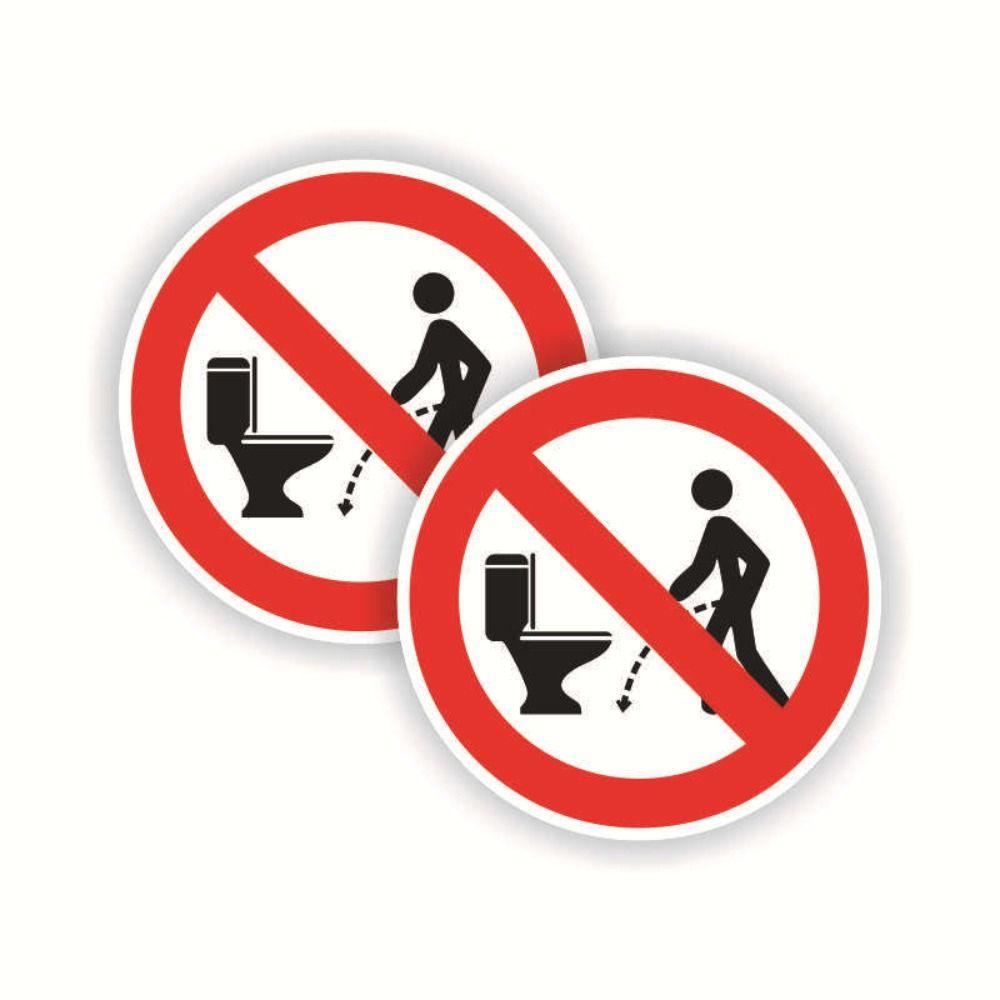 ПВХ Наклейки Собакам Писать Запрещено Наклейки Не Пердеть Наклейка на Автомобиль Предупреждающий Знак