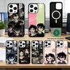 Чехол для телефона 'Гроб Энди Лея' для iPhone 17, 16, 15, 14, 13, 12, 11 Plus, Pro, магнитный с беспроводной зарядкой MagSafe