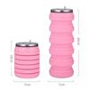 Silicone Collapsible Water Bottle Wear-resistant Sport Bottle New Folding Water Cup