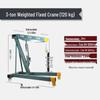 Hydraulic Engine Lifting Hoist & Rotating Mobile Crane for Auto Repair and Maintenance
