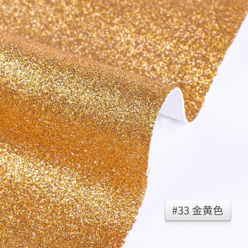 Faux Leather Fabric Glitter By The Meter for Upholstery Sofa Covers Diy Sewing Sequin PU Cloth Decorative Thickened Black White