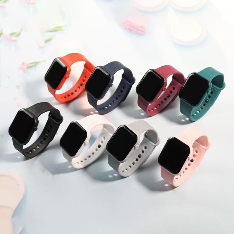 Led Digital Display Waterproof Electronic Watch Smart Watch Sport Fitness Led Waterproof Children Watch Children Universal