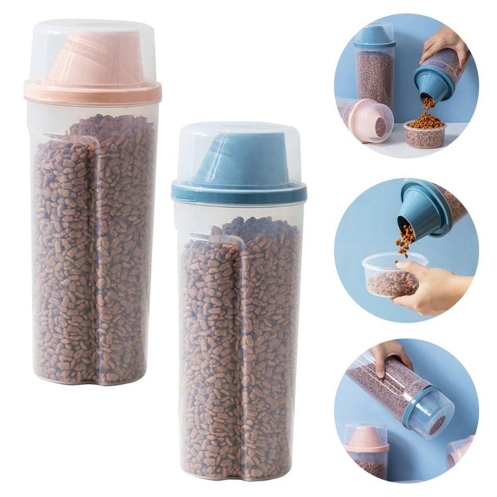 Large Capacity Pet Food Storage BPA Free Cat Food Dispenser Accessories Dog Food Box
