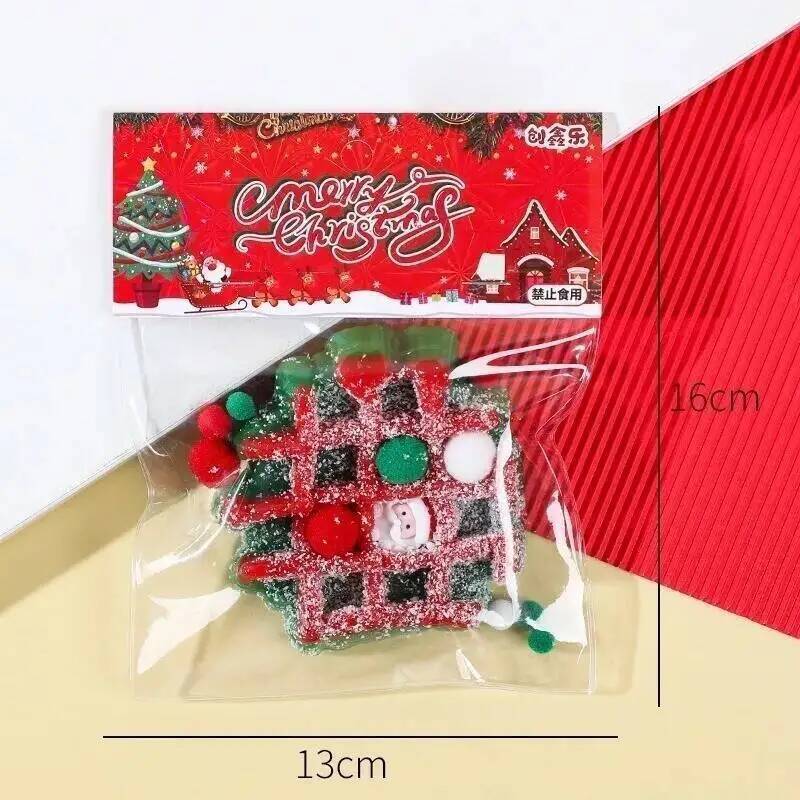 Christmas Cat Paw Squishy Fidget Toy Cute Slow Rebound Stress Relief Toy Pinch Decompression 2025 Xmas Gift Cat Claw Squeeze Toy