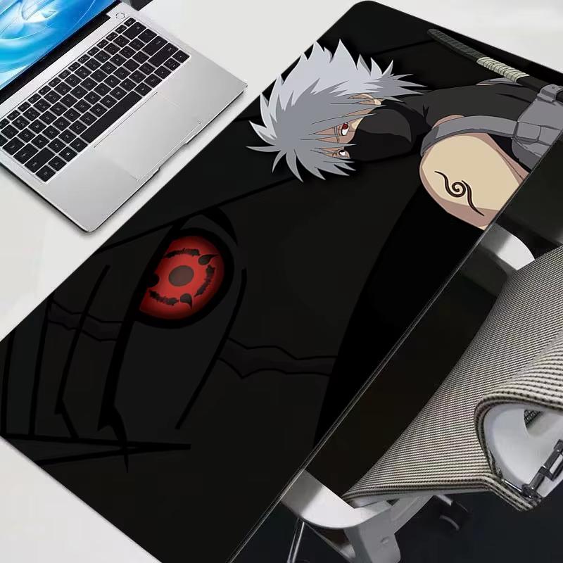 Uchiha Itachi Madara Uzumaki Mouse Pad XL Lockedge Gaming Accessories Computer Gamer Keyboard Mouse Mat N-Naruto Desk Mousepad