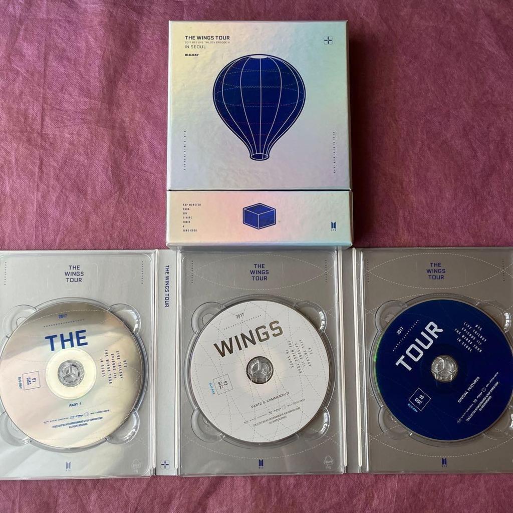 [USED] BTS THE WINGS TOUR IN SEOUL Blu-ray