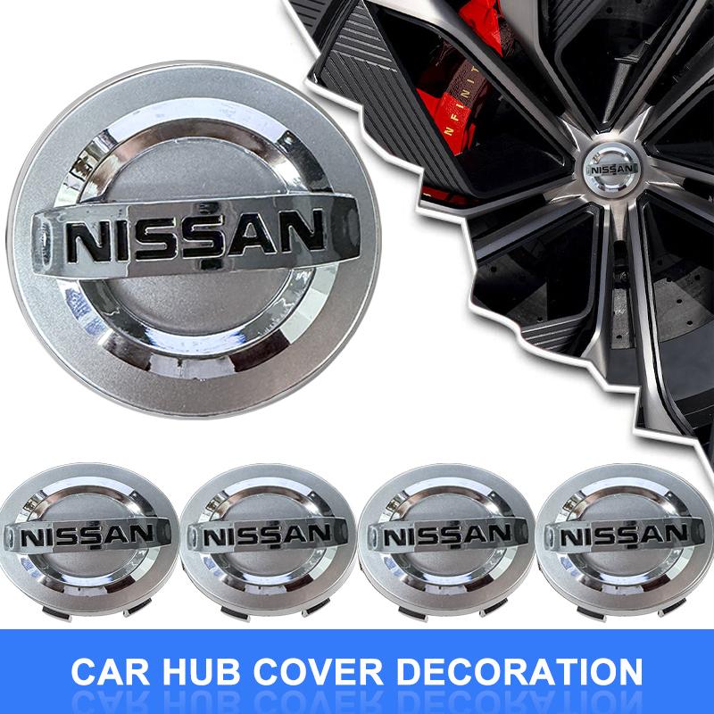 4 шт. 54/60 мм Nissan X-trail Qashqai Tiida Note Juke Sentra Patrol Leaf Аксессуары Колпачки Центральных Ступиц Колес Автомобиля Заглушка Диска Значок