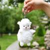 Милый брелок плюшевый овечка подвеска новая овечка кукла сумка подвеска подарки
