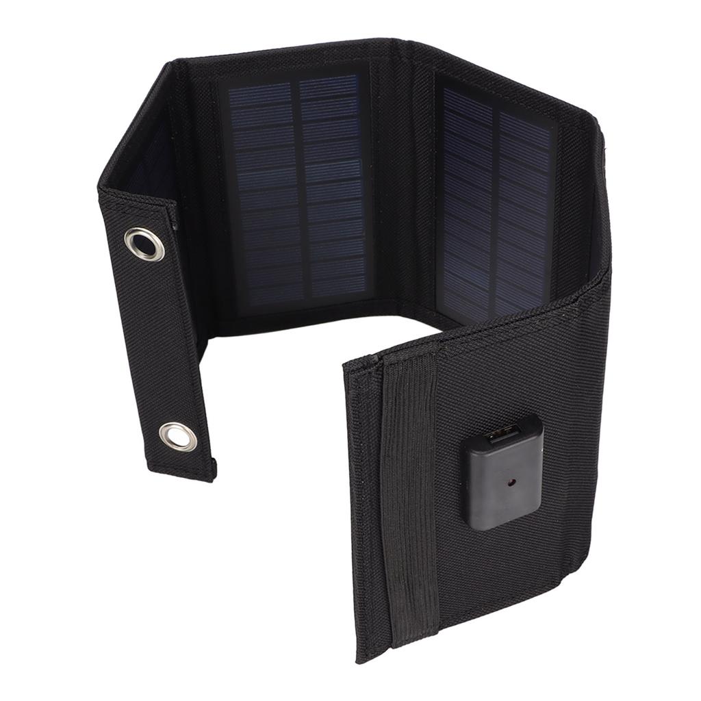 Solar Panel Charger 10W 5V High Conversion Efficiency Semi Flexible Foldable Portable Solar Panel
