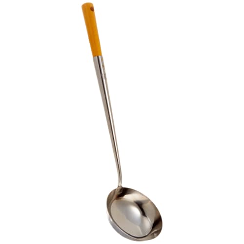 Risu 18-0 Wooden Handle Chinese Ladle (95) Mini