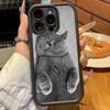 Кошка британская короткошерстная Мягкий ТПУ чехол для телефона Для iphone 17 Air 16 15 14 13 12 11 Pro Max Plus Чехол