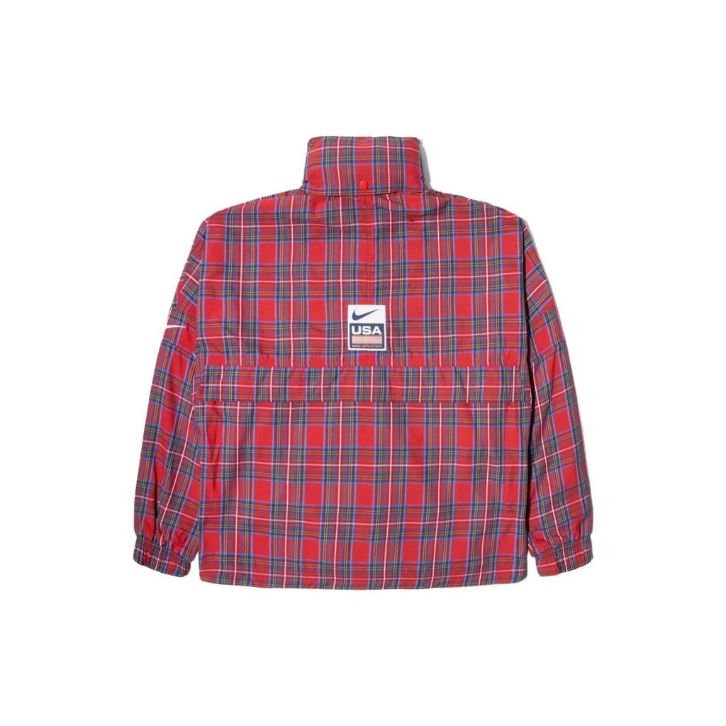 Nike Полосатая куртка с воротником-стойкой, унисекс, верхняя одежда, цветочный узор CD6375-657