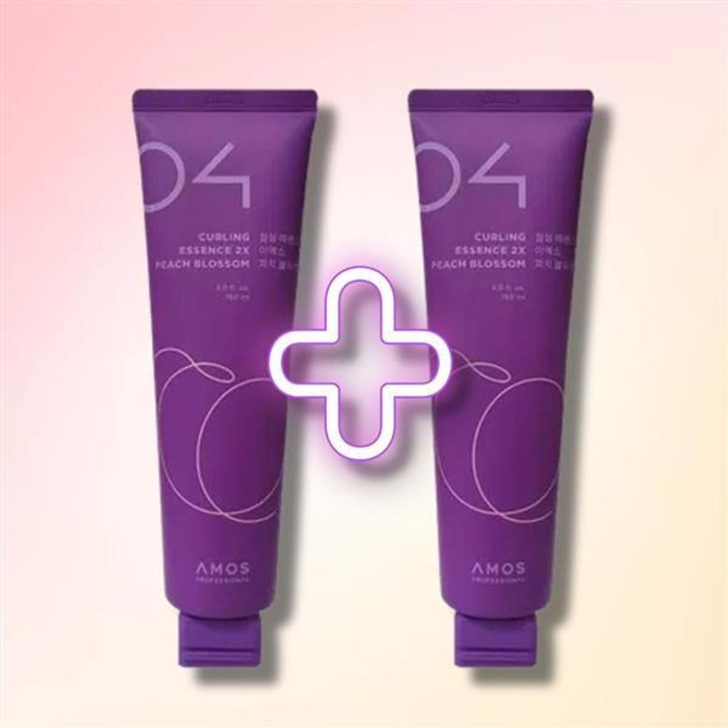 Amos Curling Essence EX Peach Blossom NEW 150 x 2