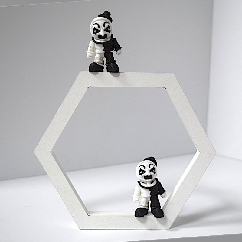 Halloween 3D Printing Clown Horror Scene Desktop Decoration Handmade Joint Mobility Joint Soul Clown Horror Toys Kids Gifts