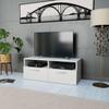 VidaXL TV Stand Engineered Wood 95x35x36 Cm White 244867