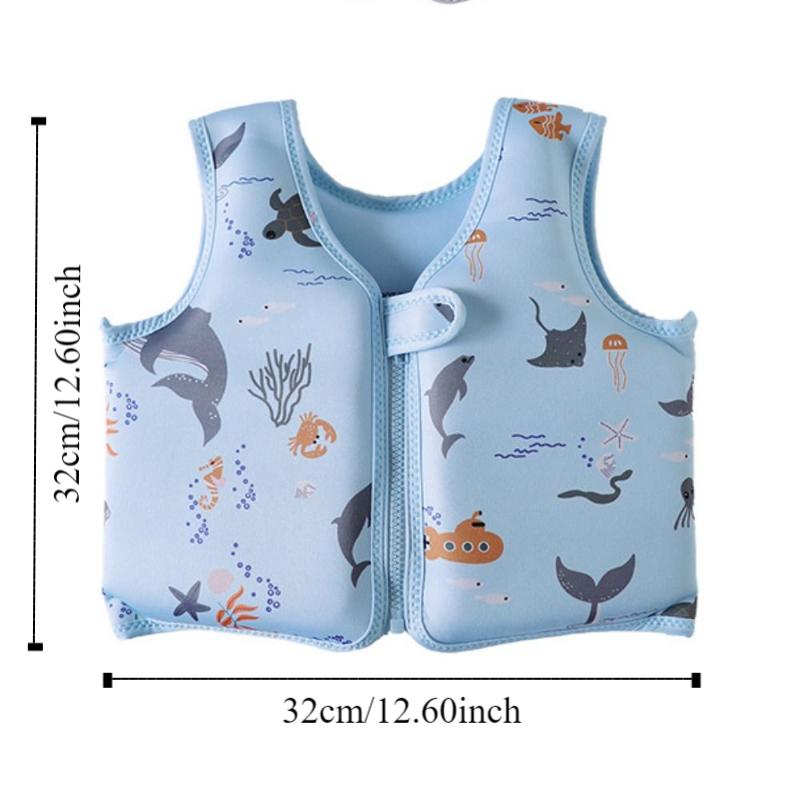 Регулируемые детские спасательные жилеты Anti Rollover Без надувания Жилет для плавания Пляжный