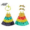 Toddler Toys for Imaginative Play 14 Inch Black Doll with Afro Hair, Soft Vinyl Posable Gift Children Kids, Dress Up Fashion Toy Accessories,