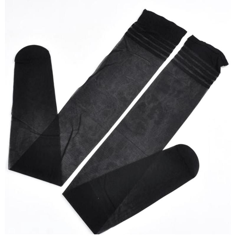 1 пара, сексуальные женские черные чулки до бедра, сексуальные чулки до бедра, оптовая продажа R7Q5