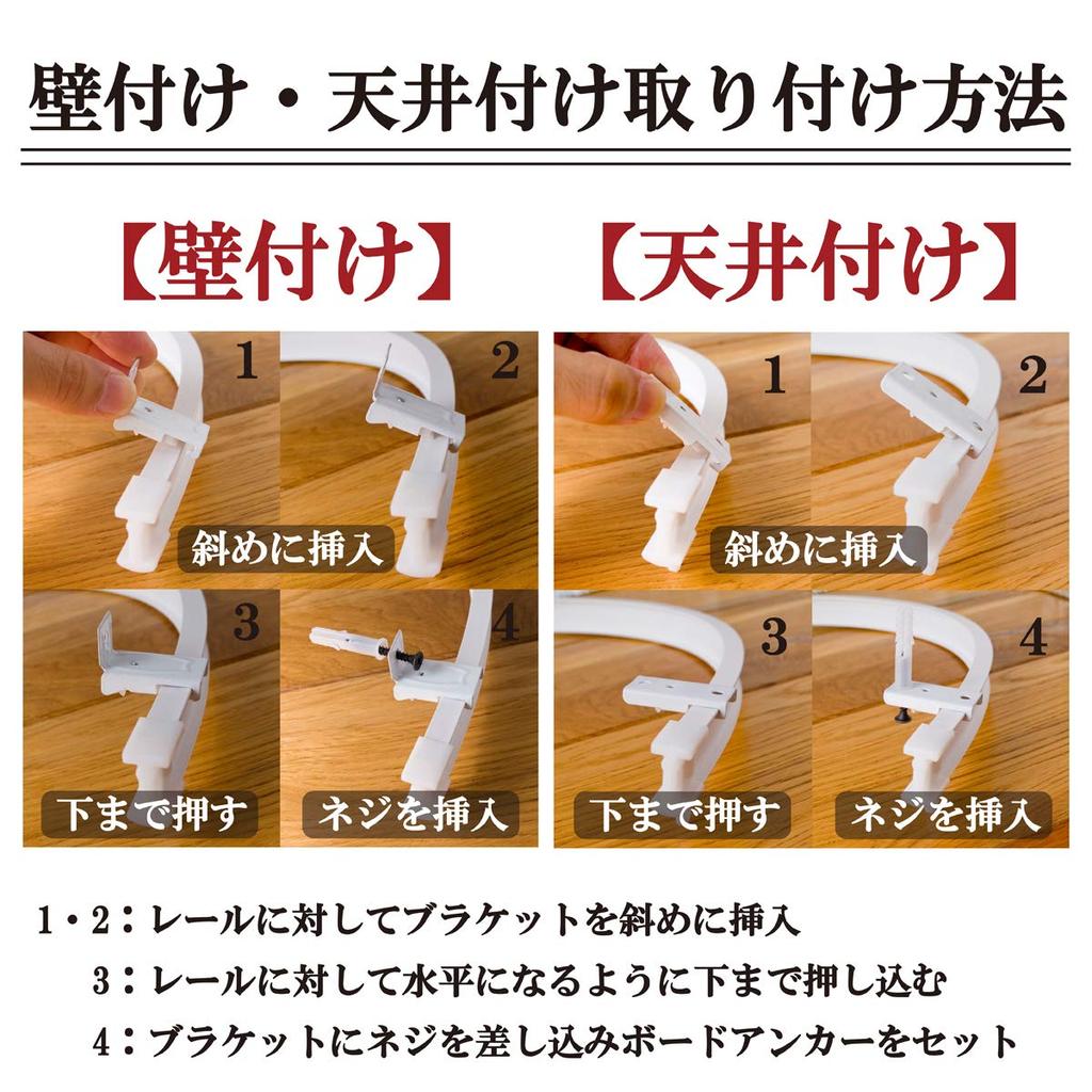 Keihome Белая смоляная штора 5 м для эркерного окна с магнитным бегунком (5м) Рельс, Гибкий, 2 м, 3 м, 4 м, Длины, Окно, Перегородка, Одинарный,