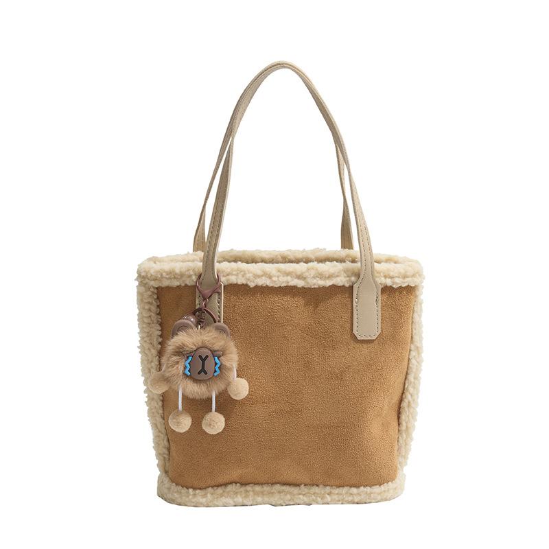 Wool Bag New Handbag Fashion Versatile Shoulder Handbag Leisure Bag