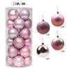 1/2/12Pcs Christmas Tree Ornament Glitter Christmas Tree Ball Ornament Artificial Flower Berry Snowflakes for Home Party Decor