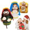 Stuffed Animal Religious Jesus Plush Toy Cartoon Baby Jesus Stuffed Doll  Friends Birthday Gifts