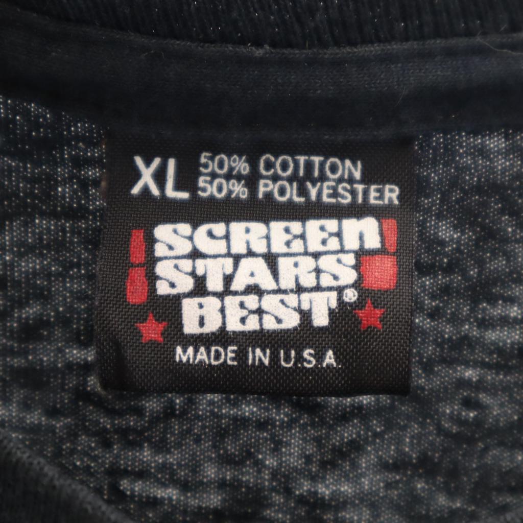 SCREEN STARS BEST 90-е годы Сделано в США Старая НЭШВИЛЛ Футболка с коротким рукавом Мужская Б/У