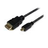 High-Speed HDMI® Cable with Ethernet - STARTECH - 3m - Gold-Plated Connectors - Black