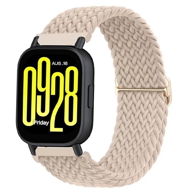 Плетеный solo loop ремешок для Redmi watch 5 active Аксессуары для умных часов сменный ремень браслет correa Redmi watch 5 lite Ремешок