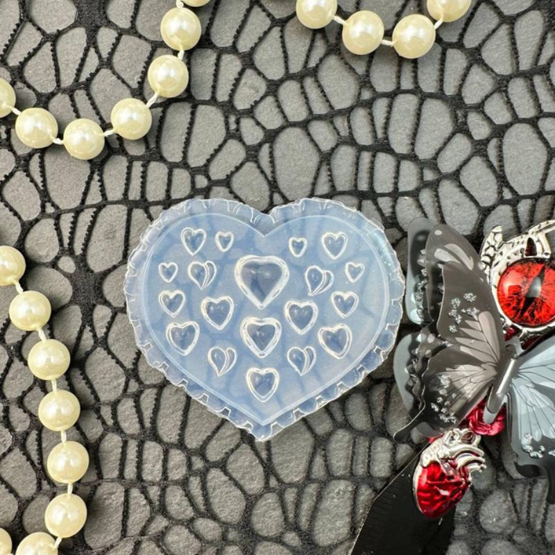 3D Лепестки Цветов Силиконовая Форма для Ногтей Сердце Бант DIY Декор для Маникюра Шаблон для Резьбы по Ногтям Инструменты