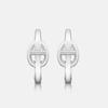 Lupo Sterling Silver White Earrings A231Se0091Wpq .