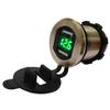 Metal Motorcycle 4.2A 2 USB Cigarette Lighter Smart Car Charger Adapter For BMW