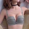 No Steel Ring Sexy Bra Underwear Women's Push Up Adjustable Strapless Bra