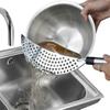 Ситечко для кастрюли, сито для кастрюли для домашней кухни, легкое слива, сито для кастрюли, сито для макарон из нержавеющей стали, сито для кастрюли, кухонный гаджет