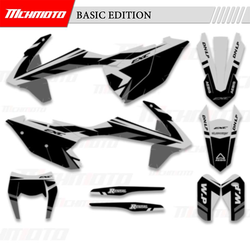 MCHMFG Графические фоны Наклейки Комплект Для KTM 125 250 300 350 450 SX SXF 2016 2017 2018 EXC EXC-F XCW 2017 2018