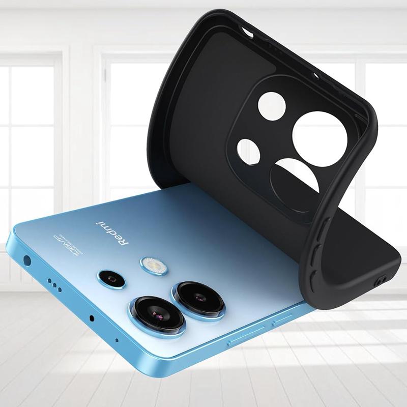 Ультратонкий тонкий мягкий силиконовый матовый чехол для телефона Redmi 13 13C A3 A3X Redmi Note 13/13 5G/NOTE 13 Pro 4G 5G/13 Pro+ 5G POCO X6 Pro M6