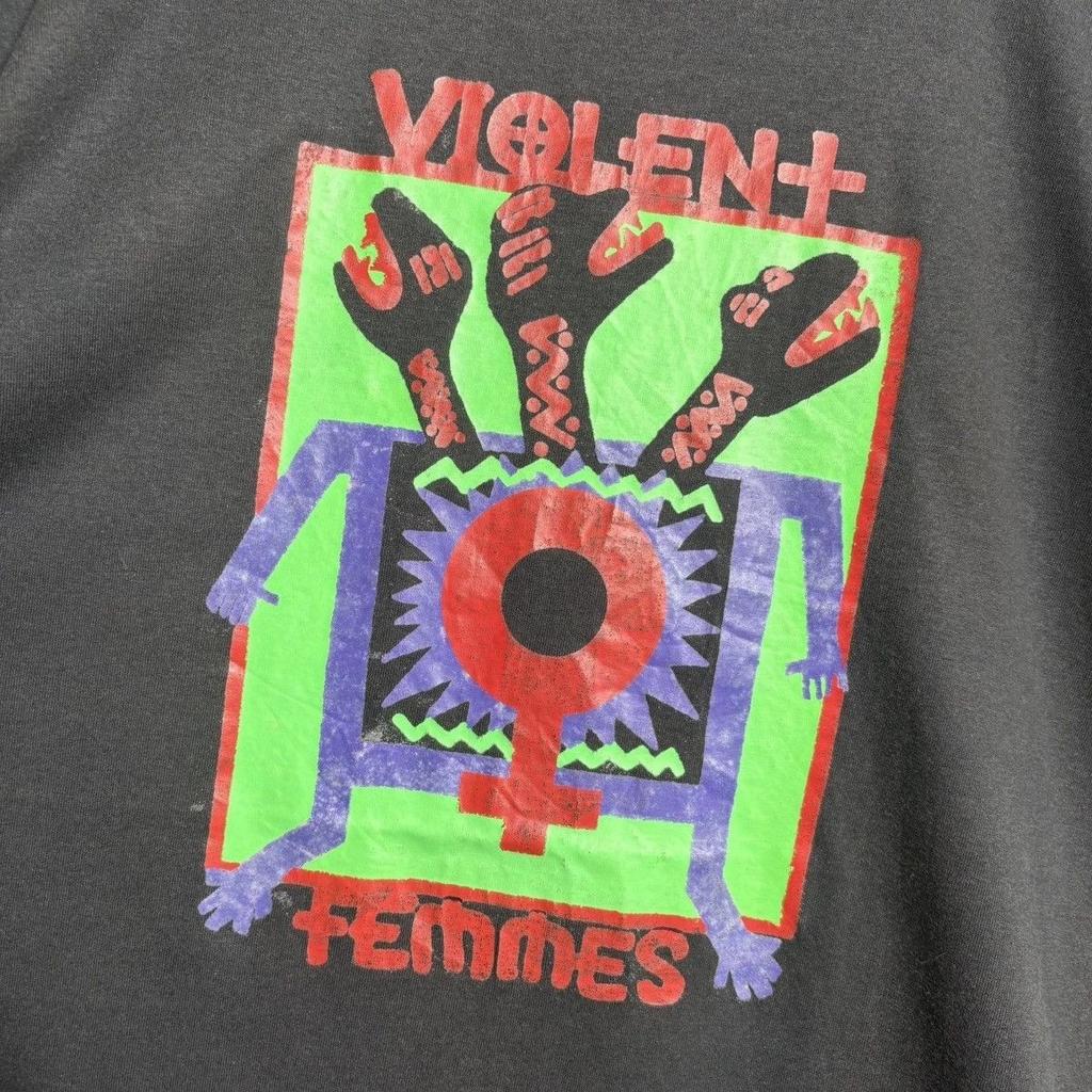 Rare Vtg 90s Violent Femmes Add It Up Band Black T shirt Classic Unisex T-Shirt