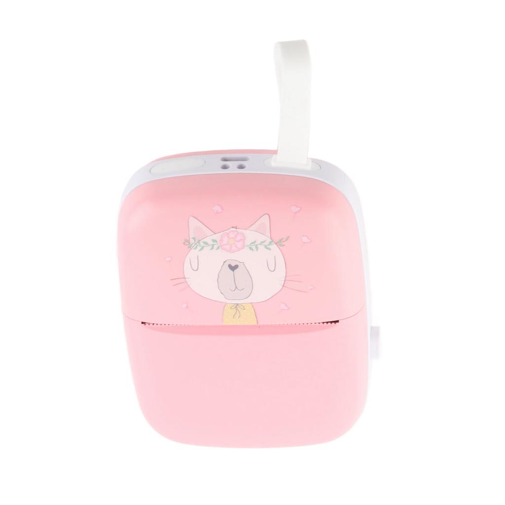 Портативный термопринтер Bluetooth с разрешением 200 точек на дюйм, беспроводной карманный мини-принтер без чернил