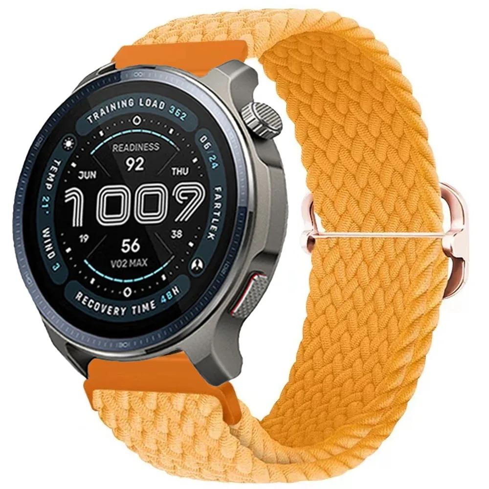22 мм 20 мм Нейлоновый ремешок для Amazfit Balance 2 1/Bip 6 5 Спортивный браслет Ремешок для часов Correa для Amazfit GTR 47 мм/GTR 4 3/GTS/Active 2