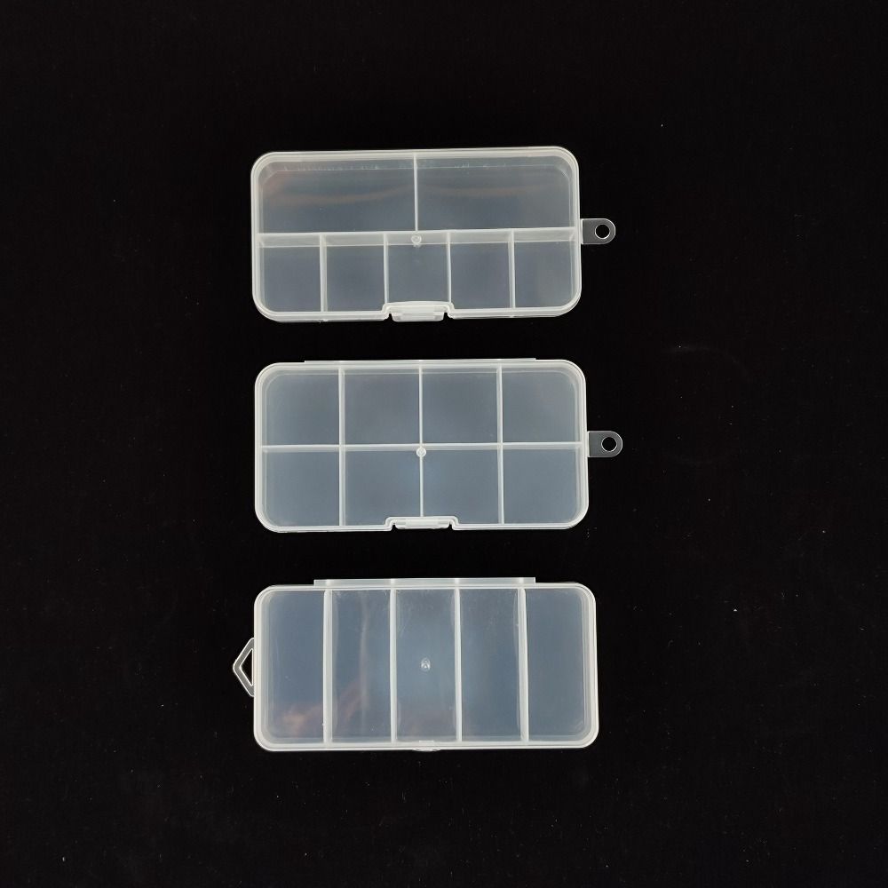 Plastic Transparent Storage Box Square Small Items Case New Sundries Organizer Packing Boxes