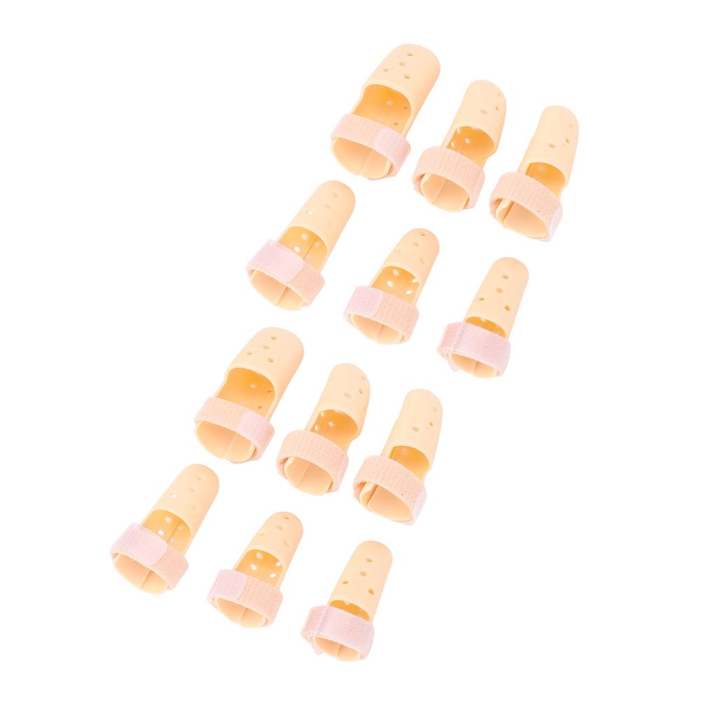 12 шт., шина для пальцев, молотковый стабилизатор пальца, регулируемый иммобилизатор пальца для сустава пальца Di