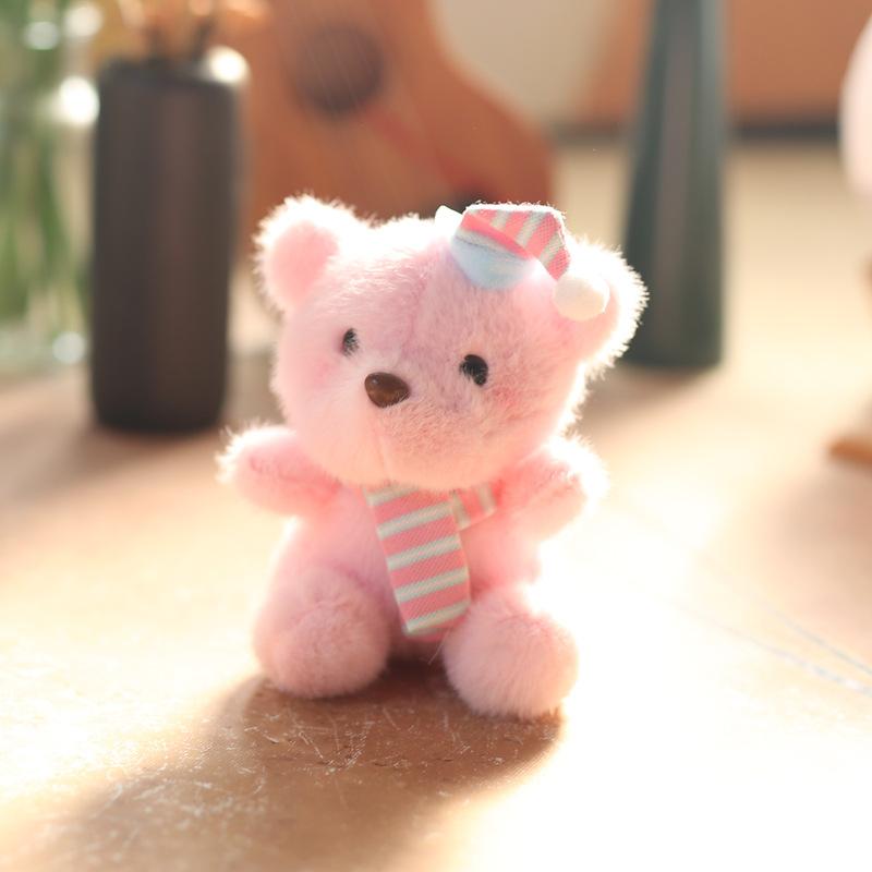 Милая милая шляпа медведь кулон плюшевая игрушка кукла мультяшная сумка подвесной брелок кукла кукла