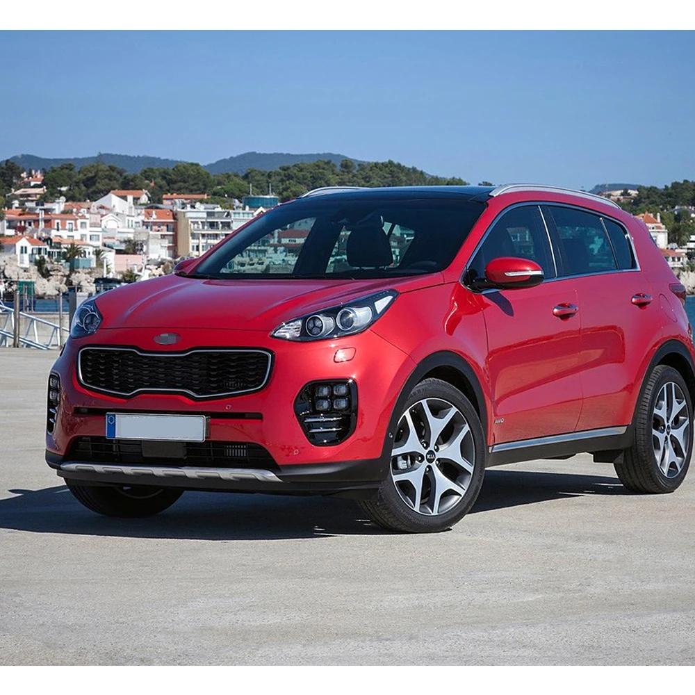 Для Kia Sportage QL 2015-2019 салон автомобиля заднее сиденье держатель стакана воды крышка рамка панель отделка наклейка ABS аксессуары