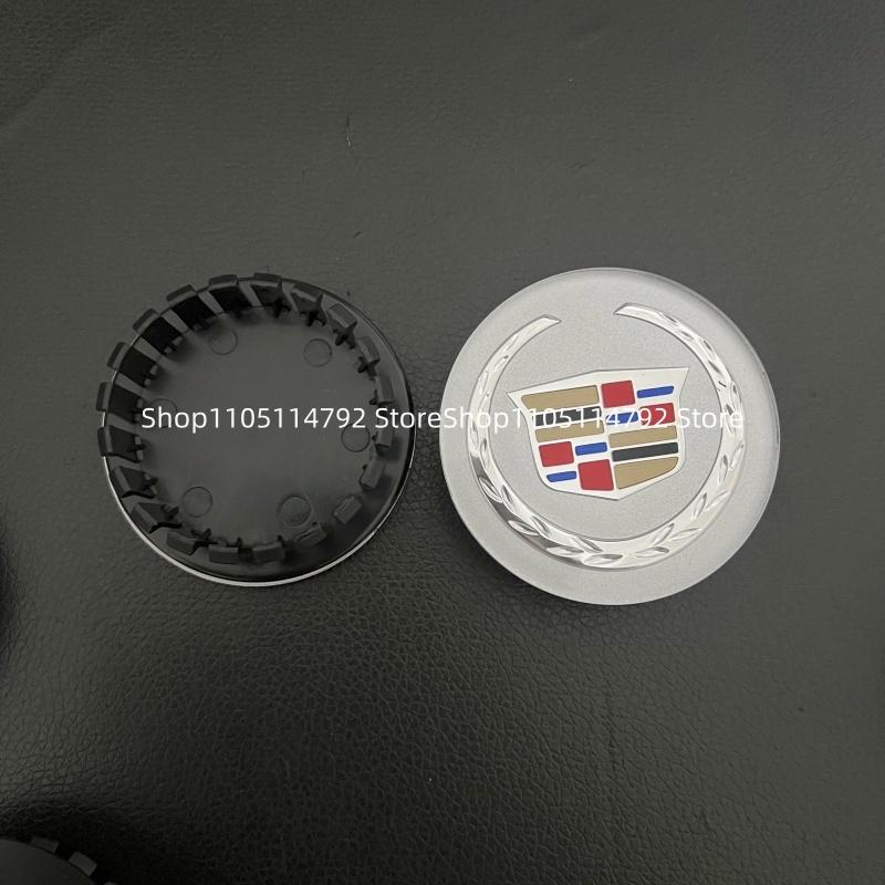 Acrylic ABS 67mm 4pcs Wheel Center Hub Cover Caps Accessories for Cadillac Escalade XT5 XT6 CT5 CT6 XTS CT4 Auto