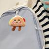 Doll Pendant Keychain Cartoon Style Sandwich Plush Keyring Car Key Holder Pendant Backpack Accessories